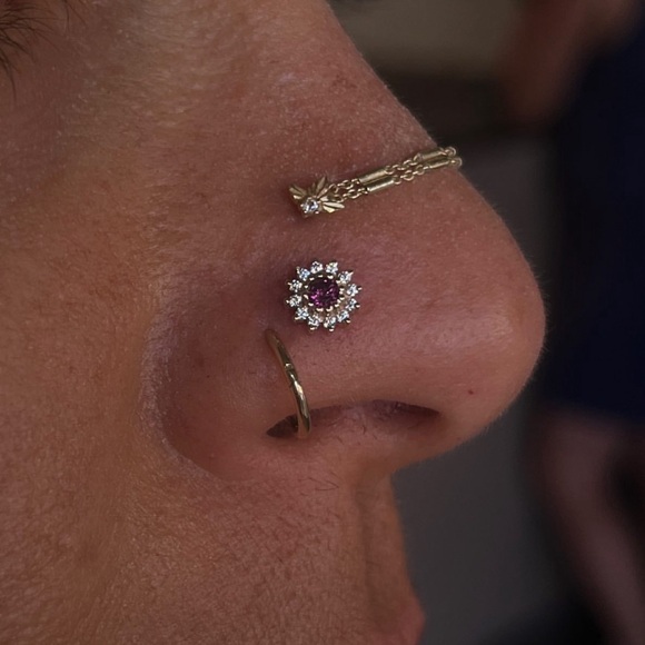 BVLA 14K yellow gold chain Ophelia 2 chains best quality  recommend style 25mm - Picture 4 of 9